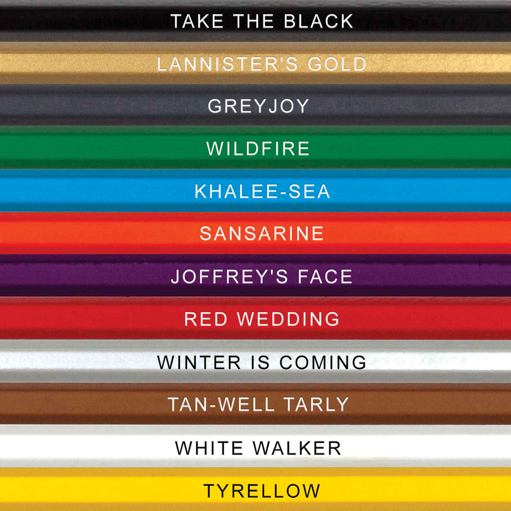 Grey's Anatomy Inspired Colored Pencils Gift Set - 'Shades of