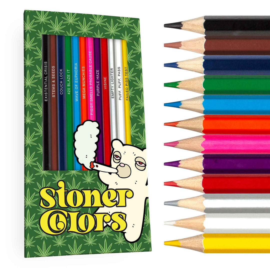 Gotta Color Them All Colored Pencil Set for Fans of Pokemon Set of 12 Pokemon-inspired Parody Pencils Each Color Pencil Is Foil-Stamped with Clever