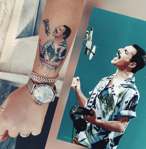 Top 55 Freddie Mercury Tattoos  Littered With Garbage  Littered With  Garbage