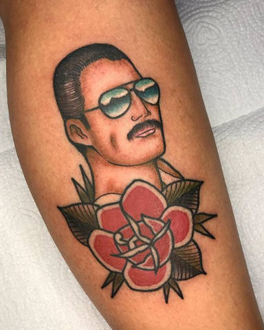 sydney  on Twitter these freddie mercury tattoos are cute af and i want  one asap httpstcoQ17K7wYVse  Twitter