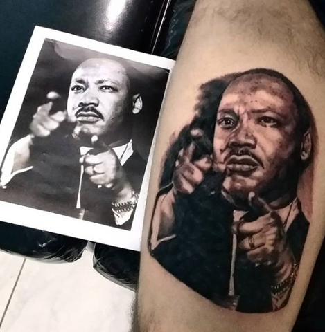 Tattoo Martin Luther King by cellohanada on DeviantArt