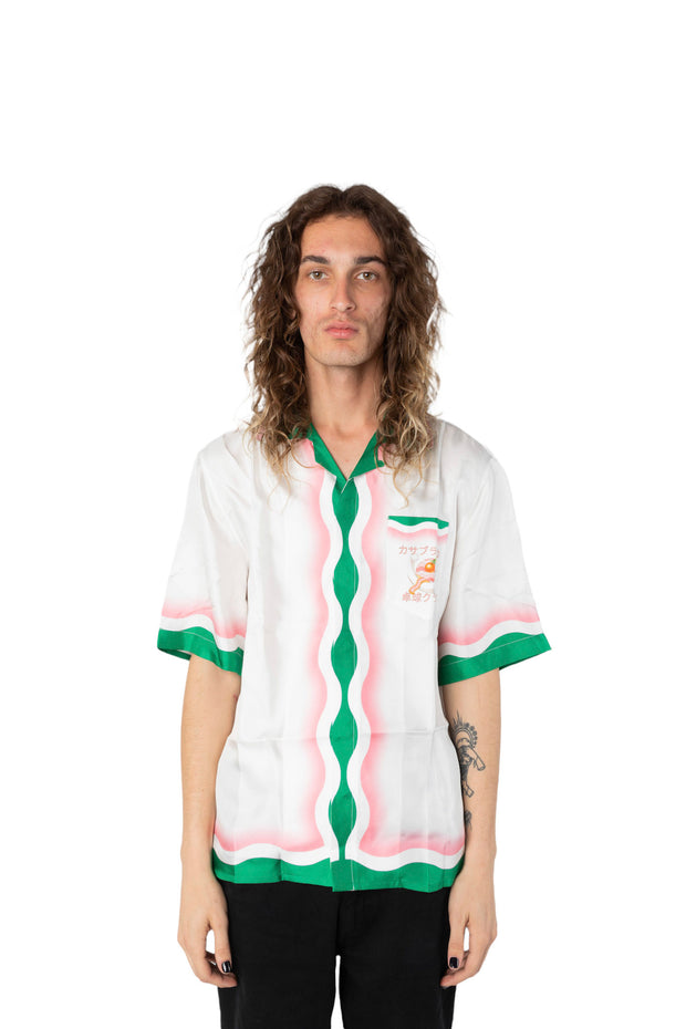 Casablanca Airways Long Sleeve Silk Shirt – ONE51