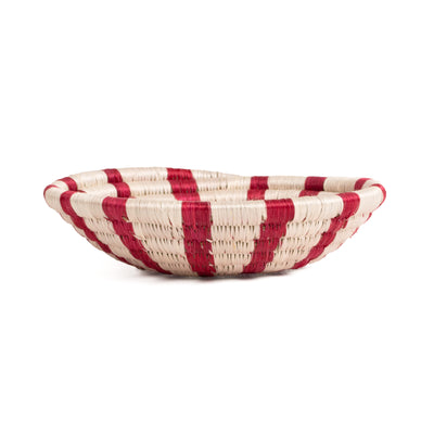 Holiday Woven Bowl - 6" Peppermint