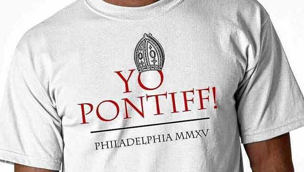 Yo Pontiff t-shirt