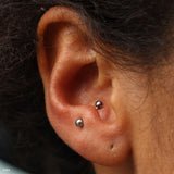 Antitragus piercing by Andru