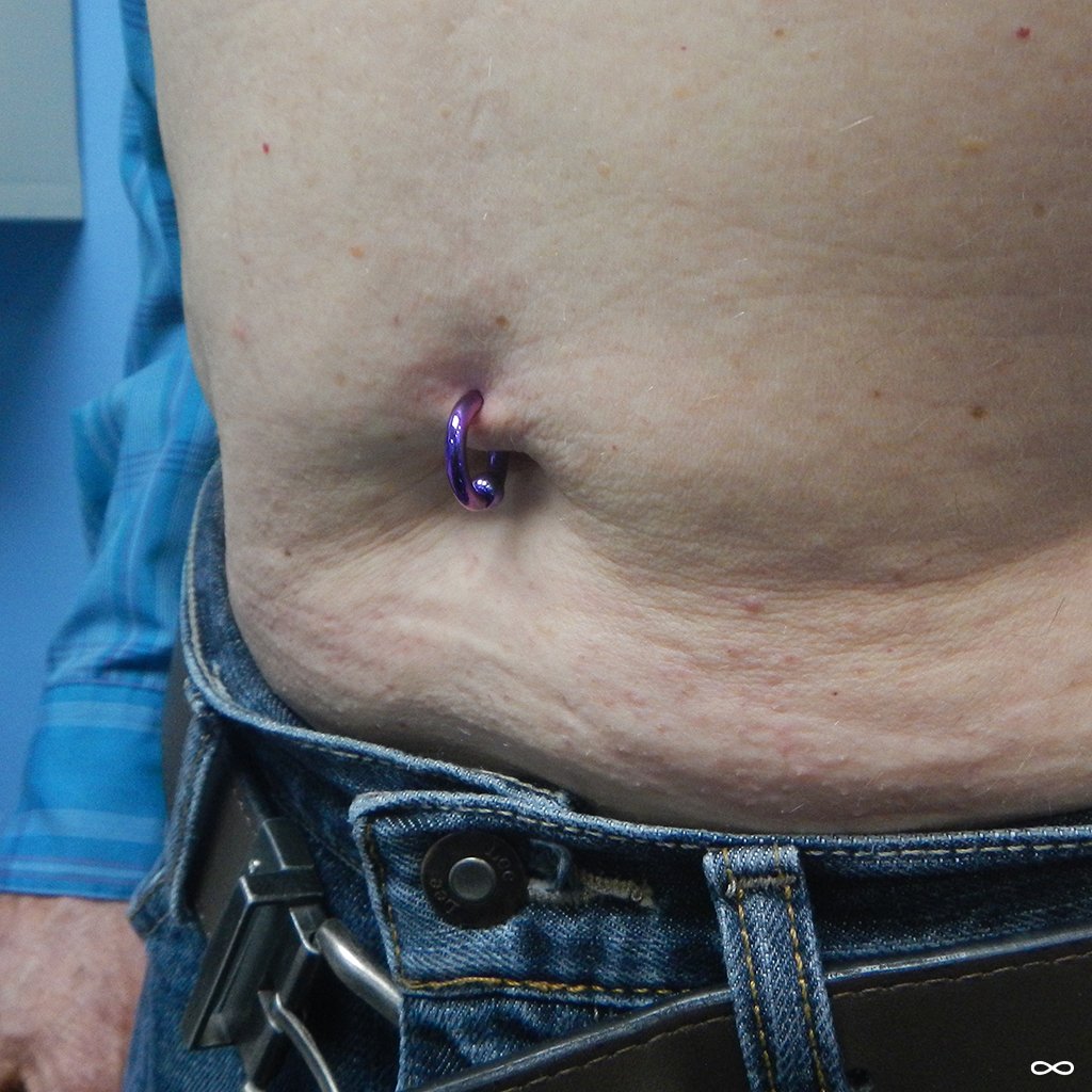 healing process belly button piercing