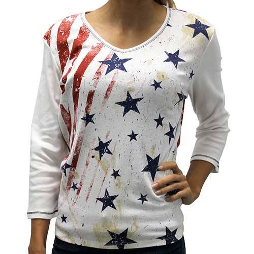 Horizontal American Flag Patriotic Mens Polo Shirt – Linda Anderson