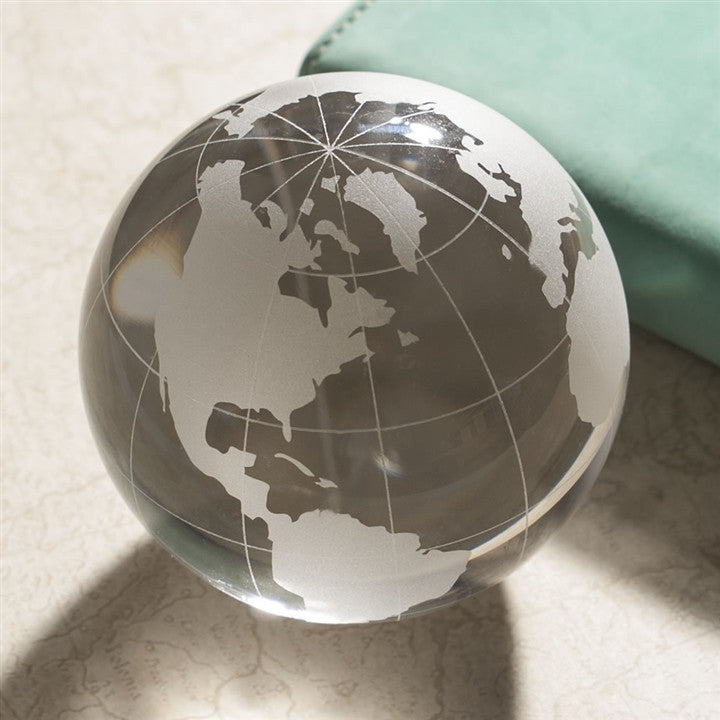Glass Globe Paperweight At Linda Anderson