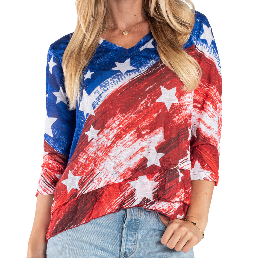 Patriotic USA Bucket Hat – Linda Anderson