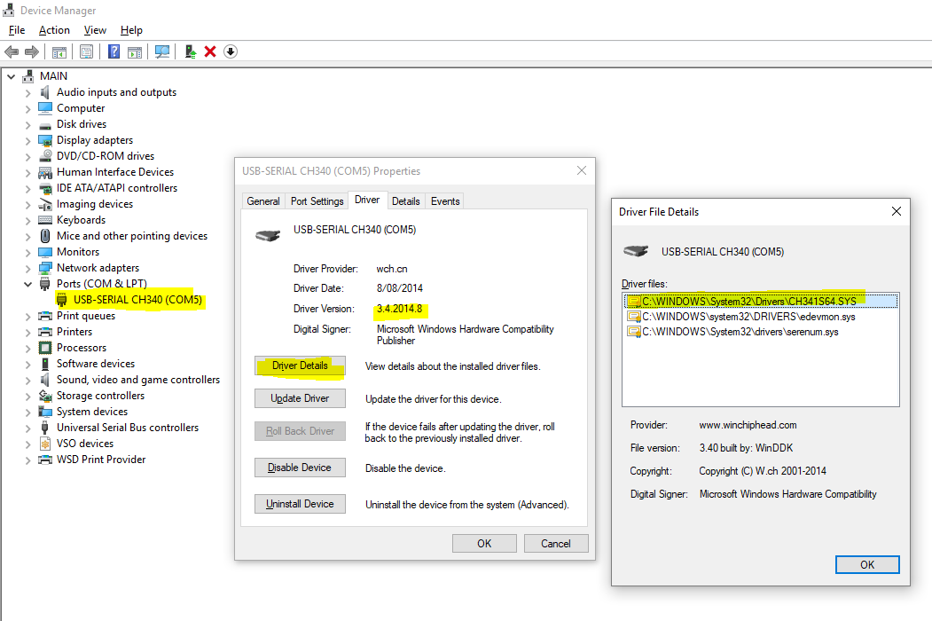 Windows 10 and CH340 - Page 3