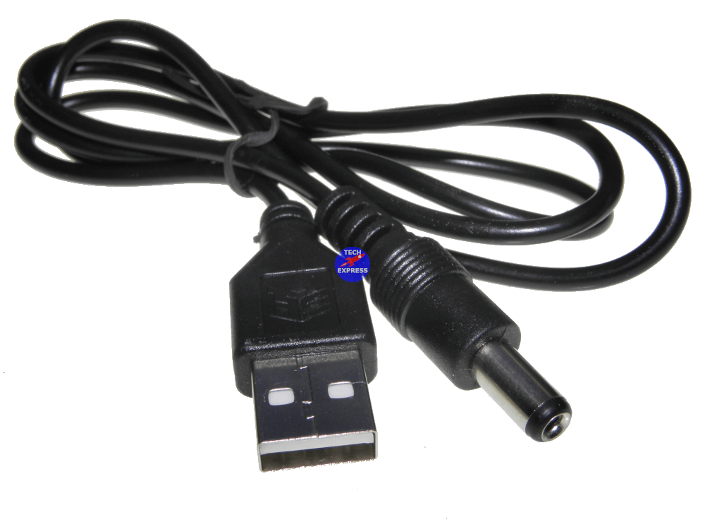 USB A Male to  Connector 5V DC Charger Power Cable Cord - techexpress  nz