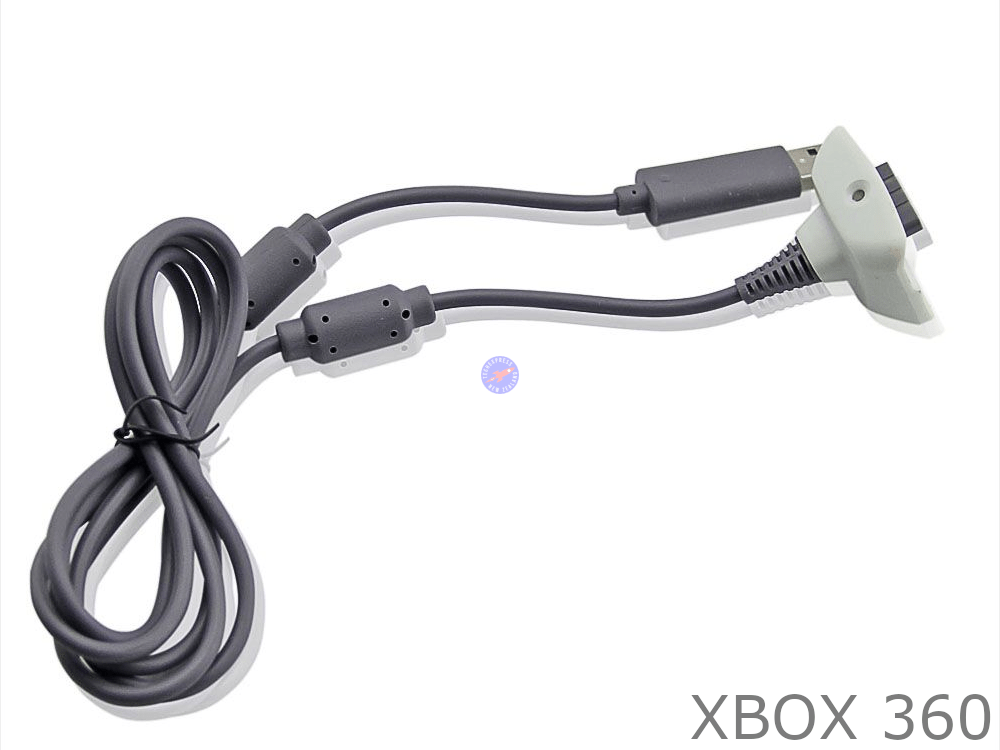 xBox 360 Controller Battery Charger Cable White