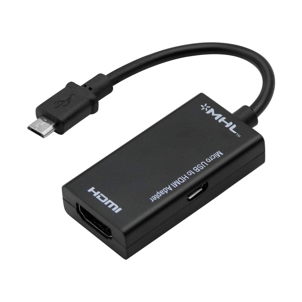 Tablet Micro B USB to HDMI adapter cord lead