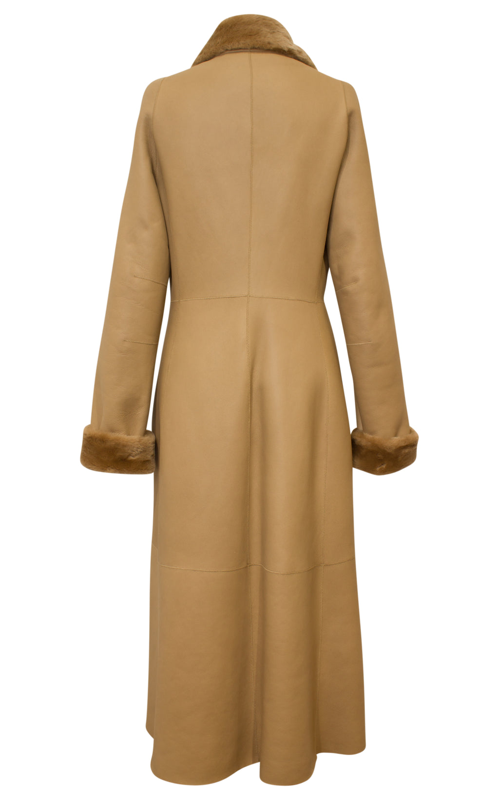 CAROLA CAMEL - Shearling Reversible Coat – Alejandra Alonso Rojas