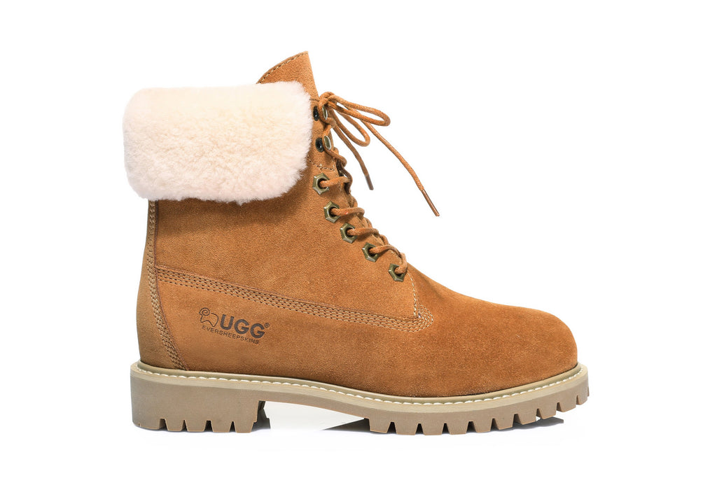 ugg boot with laces