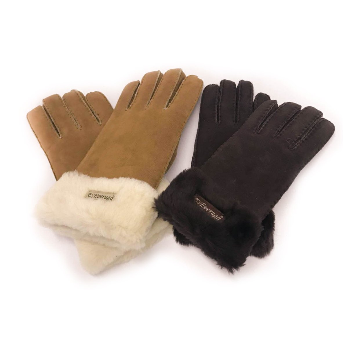 ugg fur gloves