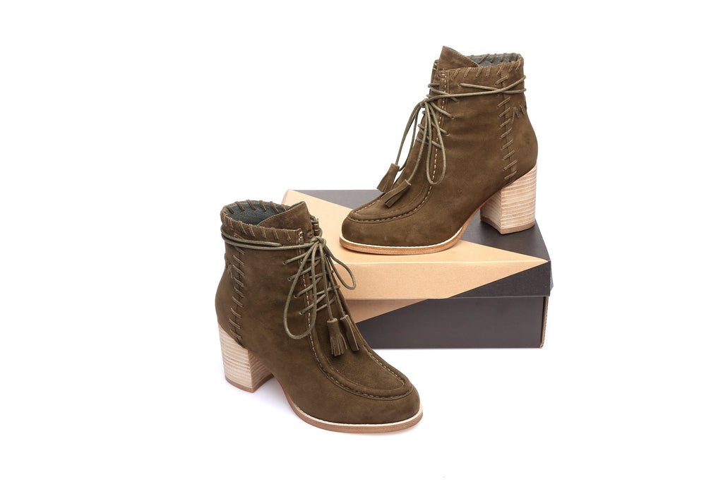 ugg front lace up boots