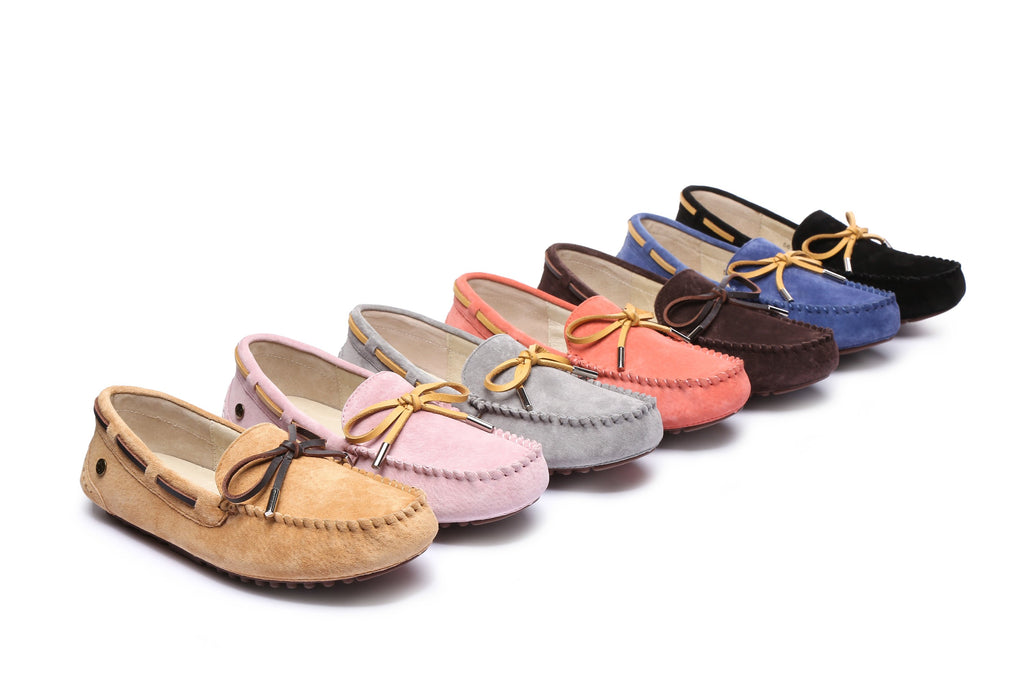 comfy slip on womens moccasins