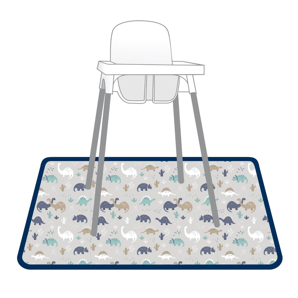 Organic Produce Splash Mat - A Waterproof Catch-All for Highchair