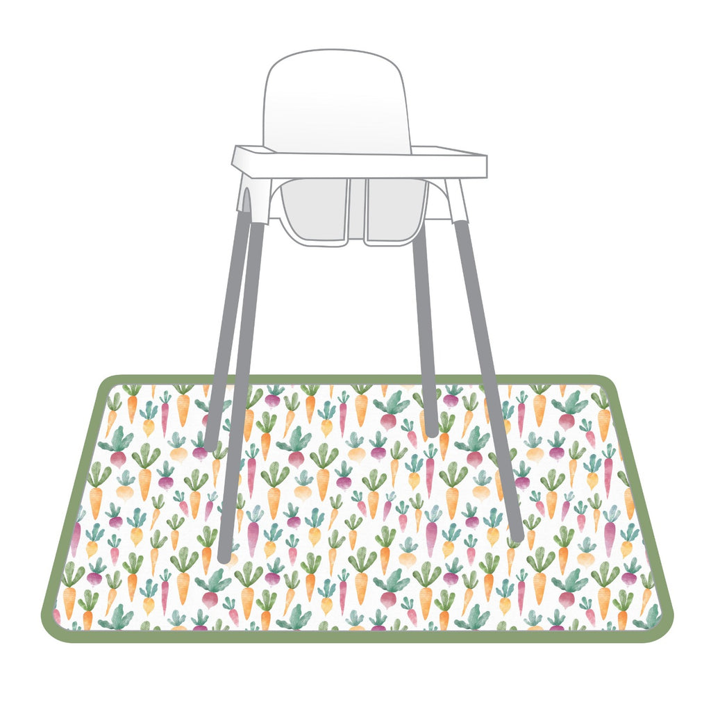 BapronBaby® Splash Mat / Large Waterproof Pad to Catch Highchair Mess– ezpz