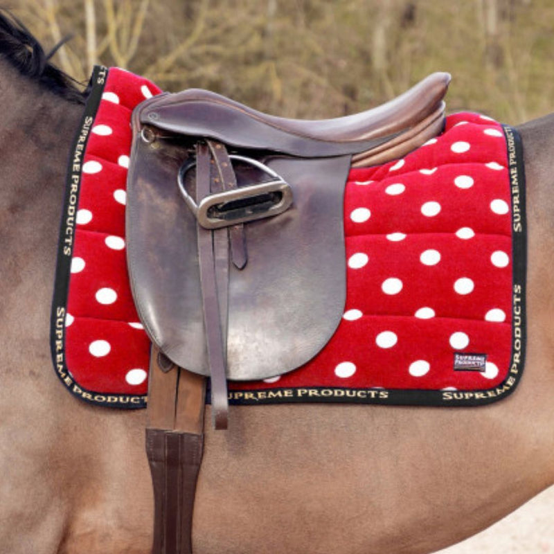 Supreme Products Dotty Fleece Halter and Leadrope