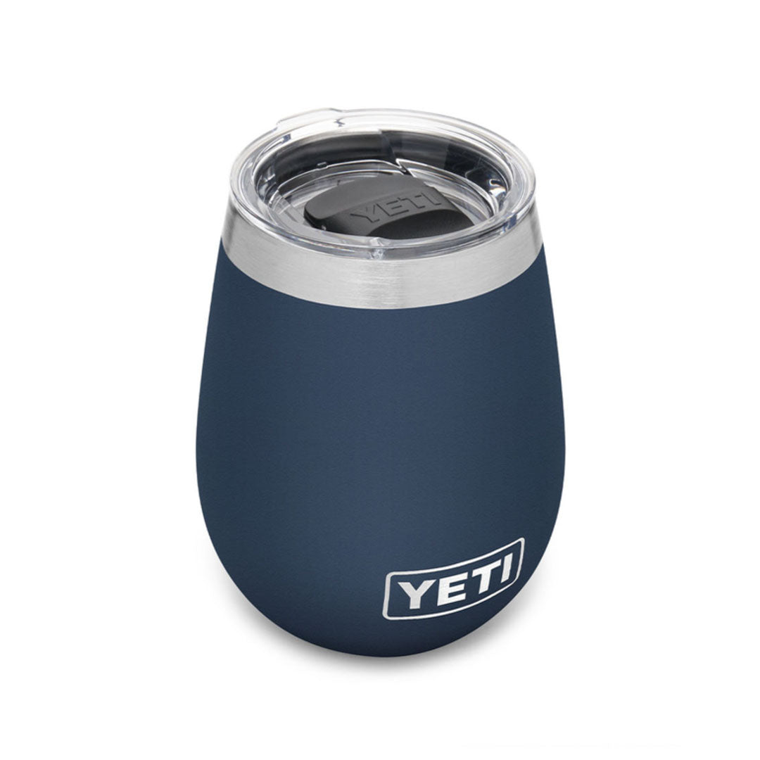 YETI RAMBLER 10 OZ WINE TUMBLER -WHITE -BRAND NEW-Says RYAN on it-branded