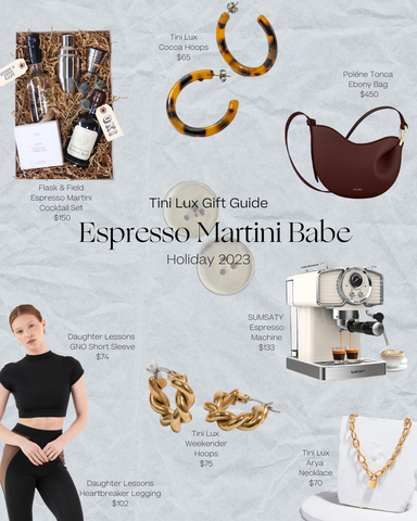 2023 holiday gift guide ideas for espresso martini lovers