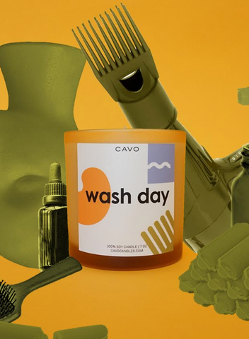 Wash Day Candle  Black Women Owned Home & Lifestyle Business – CAVO