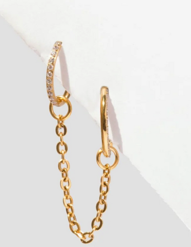 30 mm hypoallergenic earring connector chain