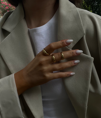 ring stacks 2024 jewelry trend
