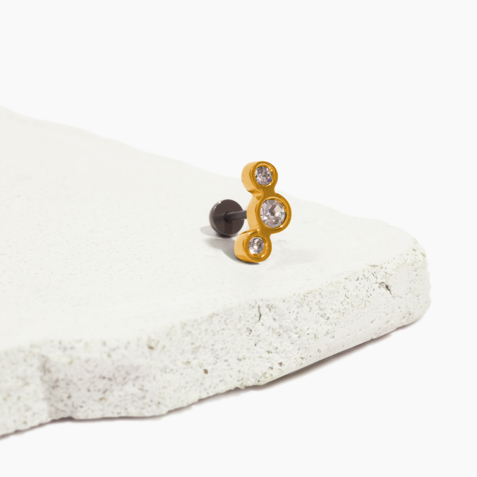 JeryWe Tiny Cartilage Titanium Stud Earrings Set for Women Men