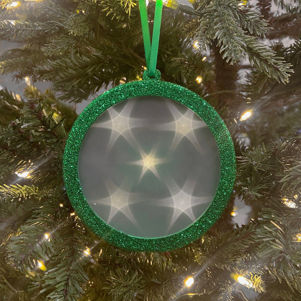 Jingle Bell Ornaments - 6 Pack - Assorted (Silver, Red & Green)