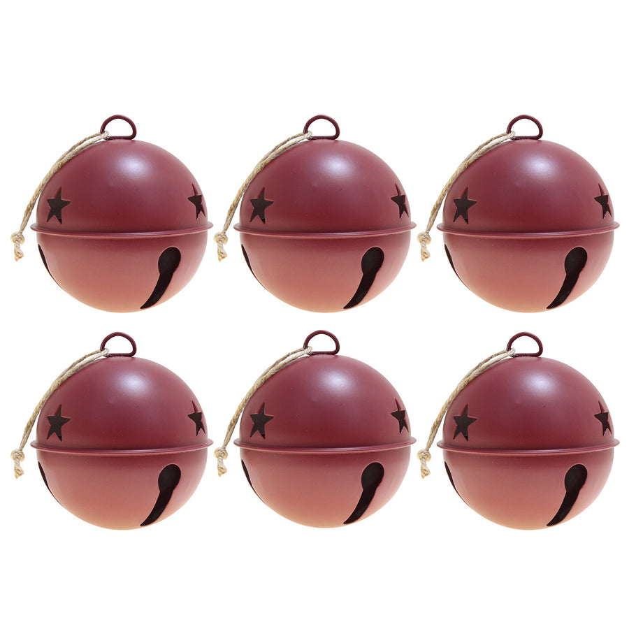 Jingle Bell Ornaments (large version) - 6 Pack - Gold Foil – Haute Decor