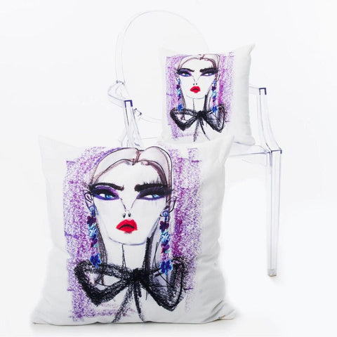 Copy of Fashionista Euro/Floor Pillow - Lavender Shop All MWW 