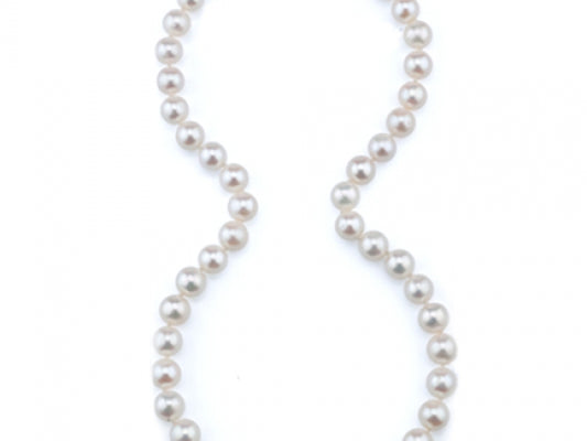 Six Strand Pearl Necklace Freshwater Pearls