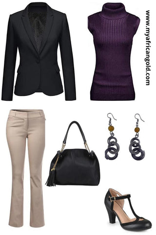 Women's fall outfit idea 1