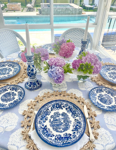 Hydrangeas Floral craft alfresco by Diga Linda