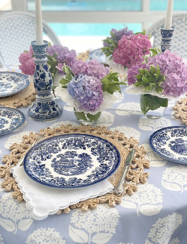 Hydrangeas Floral craft alfresco by Diga Linda