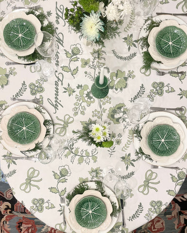 Linda's Garden Tablecloth custom