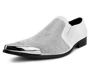 white mens dress shoes