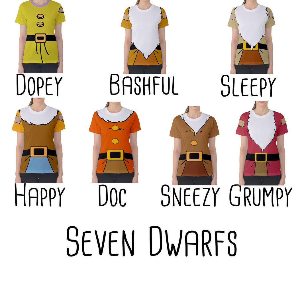 seven dwarfs shirts