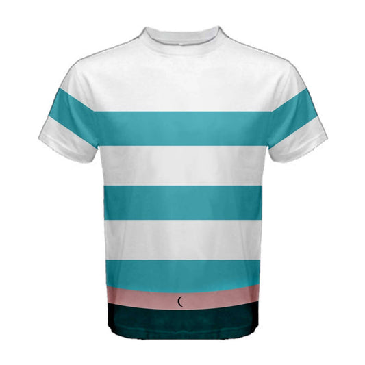 Peter Pan Mens Classic Captain Hook Heather T-Shirt (Light Graphite) -  BI1267<!-- -->