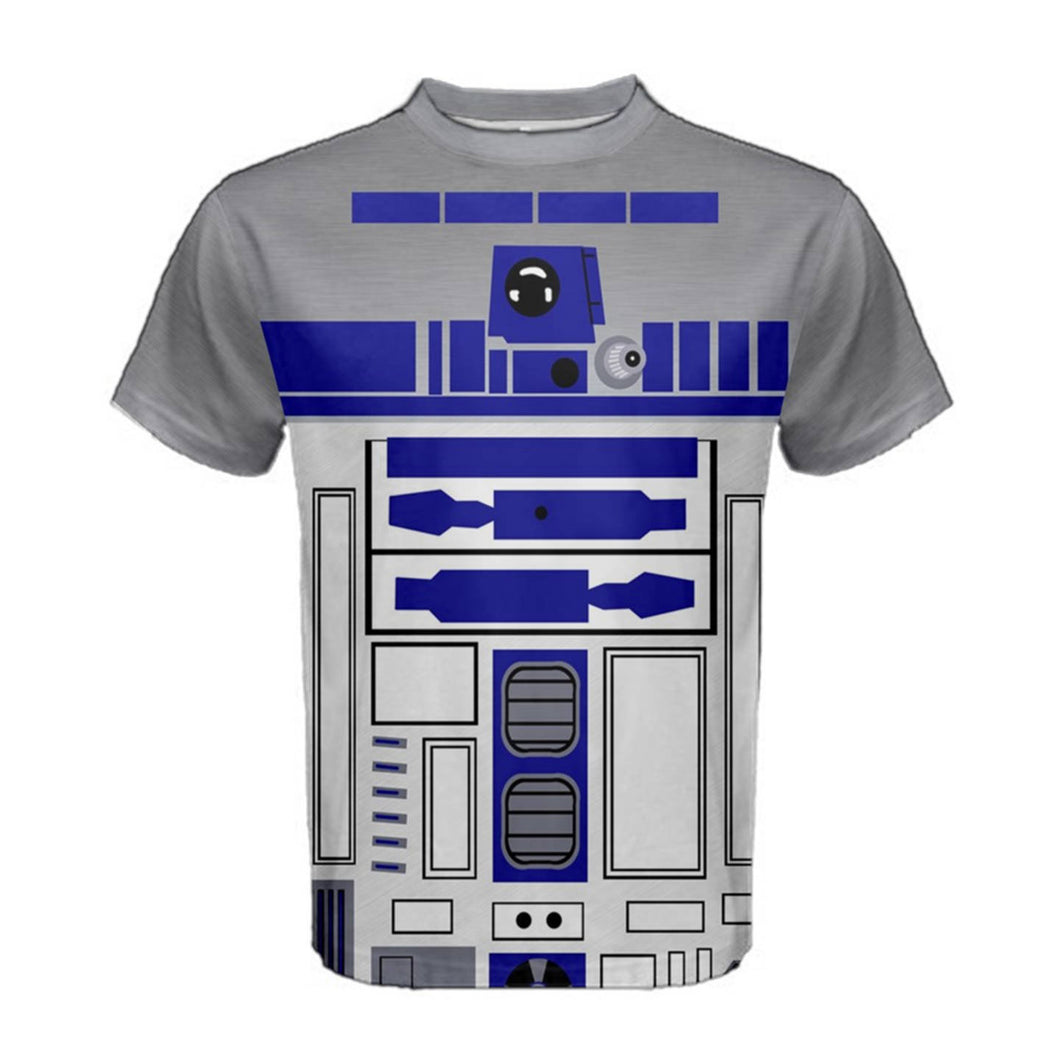 Men's R2D2 Star Wars Shirt Kawaiian Apparel