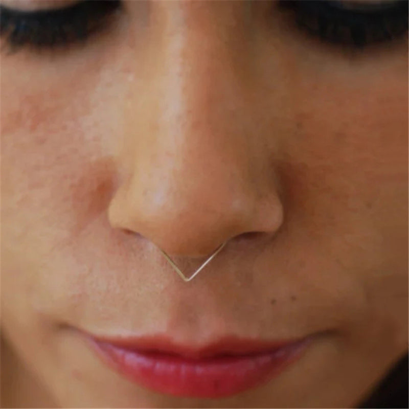 triangular nose