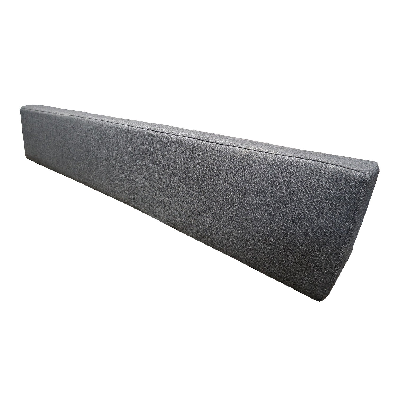 76 Fabric-Loose Back Rest Triangle Cushion- Charcoal Cloth - RB