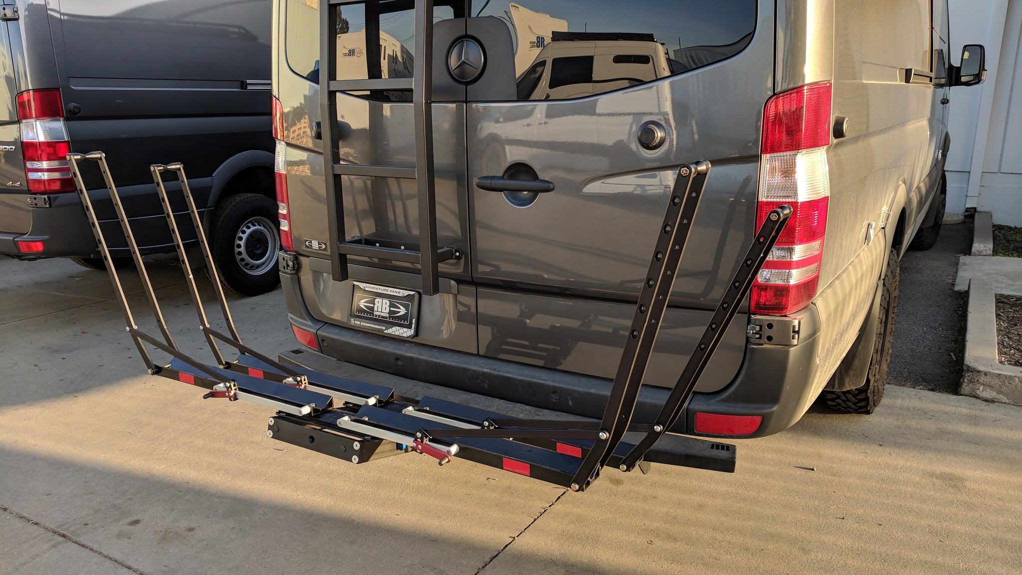 mercedes benz sprinter rear step