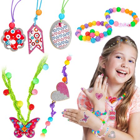 Pearoft Necklace Making Kit for Girls, Kids' Jewelry Making Kits