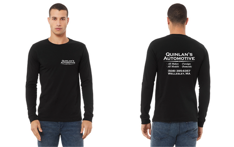 Quinlans Automotive Logo Long Sleeve T Uniform