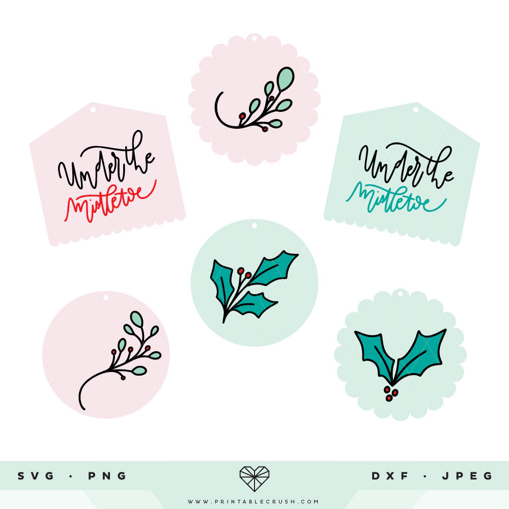 Download Hand Drawn Christmas Tag Svg Files Printable Crush Llc