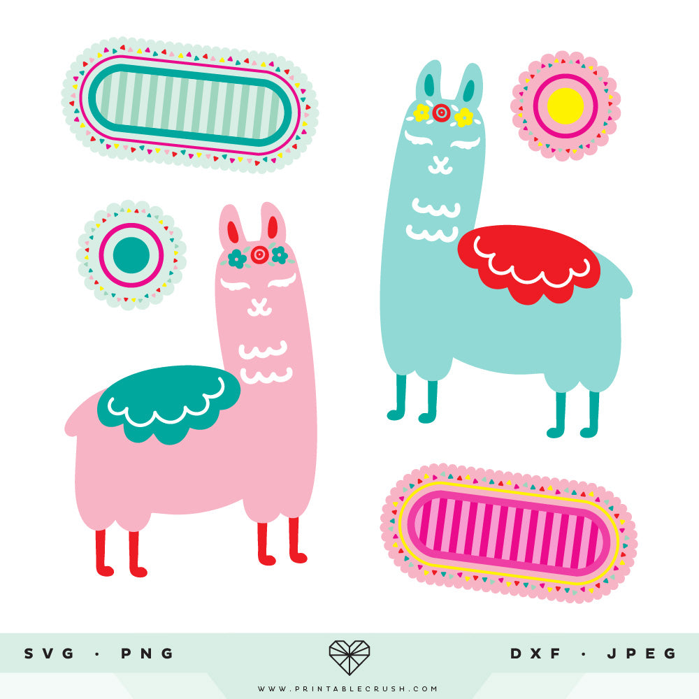 Download Llama SVG Cut Files - Printable Crush, LLC